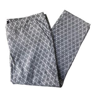 Stylish Gray Patterned Women's Pants
